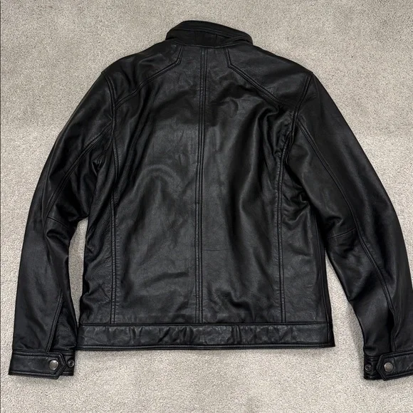 Michael Kors Leather Jacket - Men’s Small - Picture 6 of 9